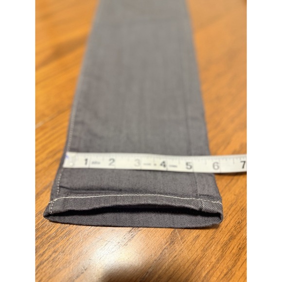 prAna Jeans Womens Size 4, Skinny Straight Leg Charcoal Gray Stretch - Picture 10 of 10